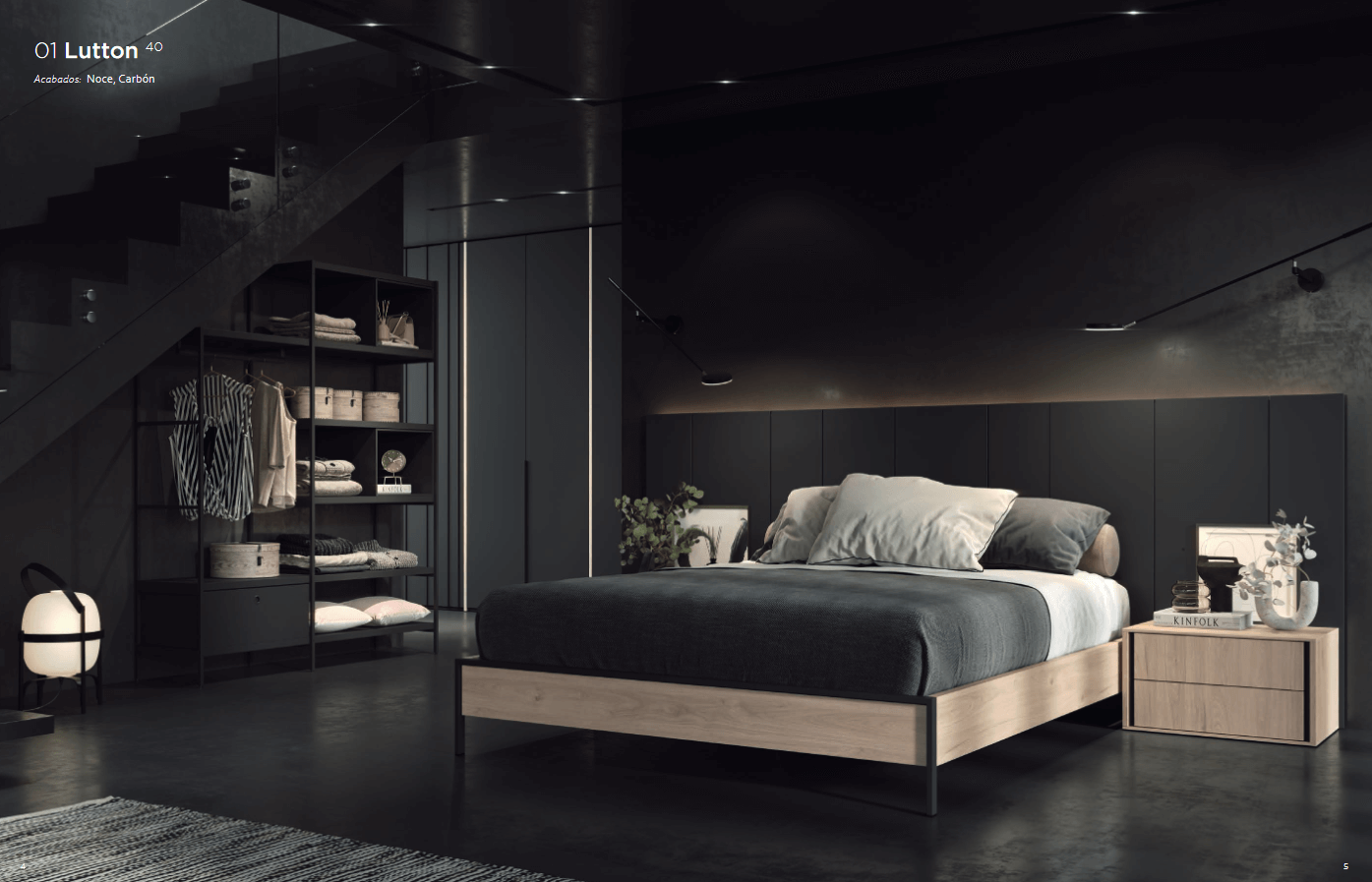 Dormitorio elegante de calidad